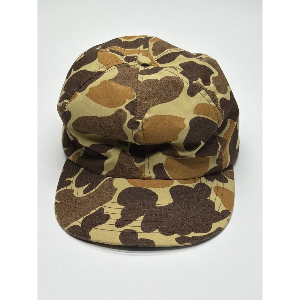 Vintage Gore-Tex Duck Camo Thinsulate Hunting Hat Ear Flaps Made in USA XL